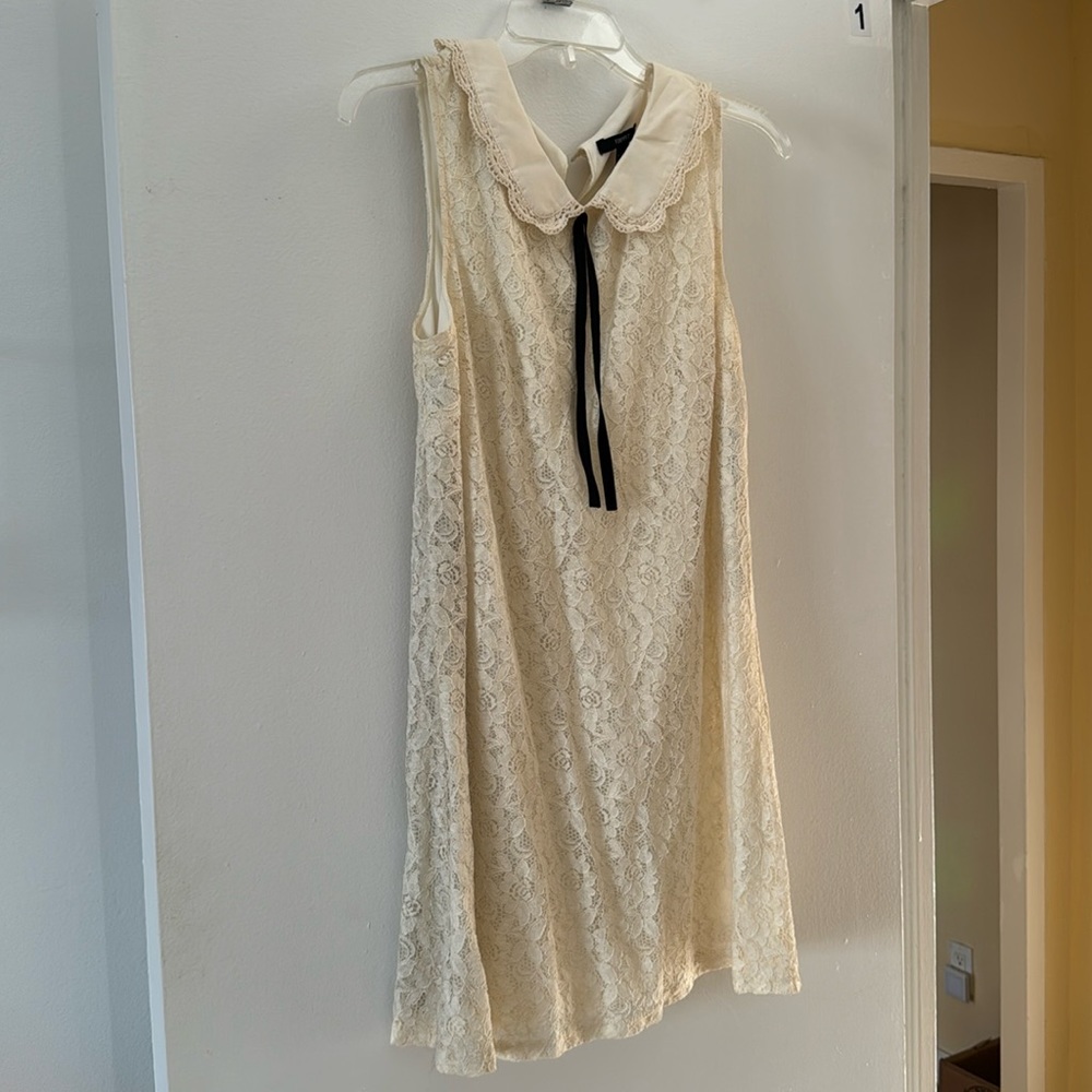 Forever 21 lacy white dress